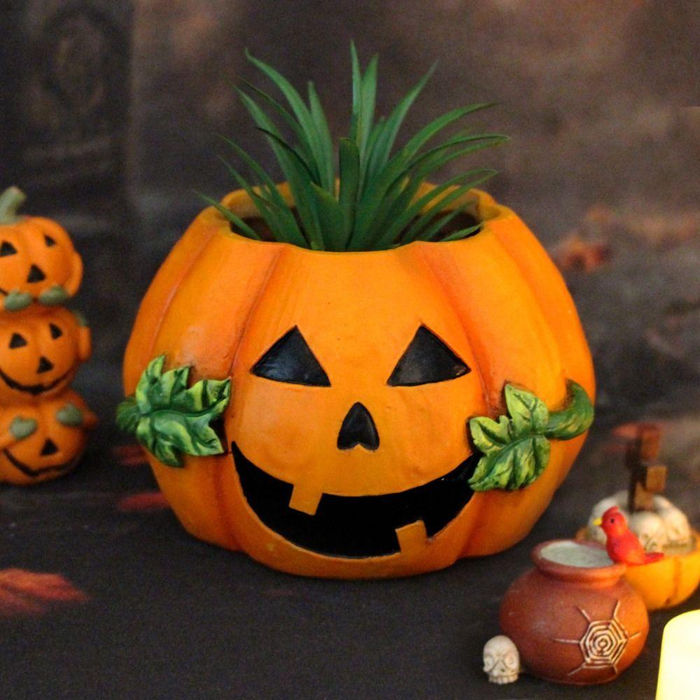 Cartoon Succulent Planter Pot Resin Crafts Pumpkin Plants Container Home Garden Decor
Cartoon Succulent Planter Pot Resin Crafts Pumpkin Plants Container Home Garden Decor