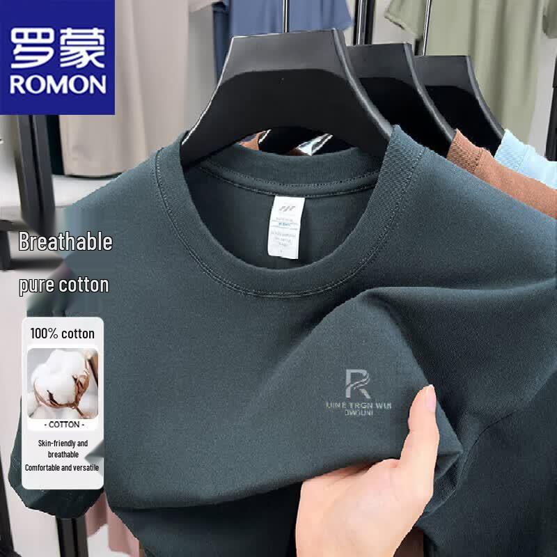 ROMON Men s Round Neck Short Sleeve T-Shirt 105
ROMON Men s Round Neck Short Sleeve T-Shirt 105