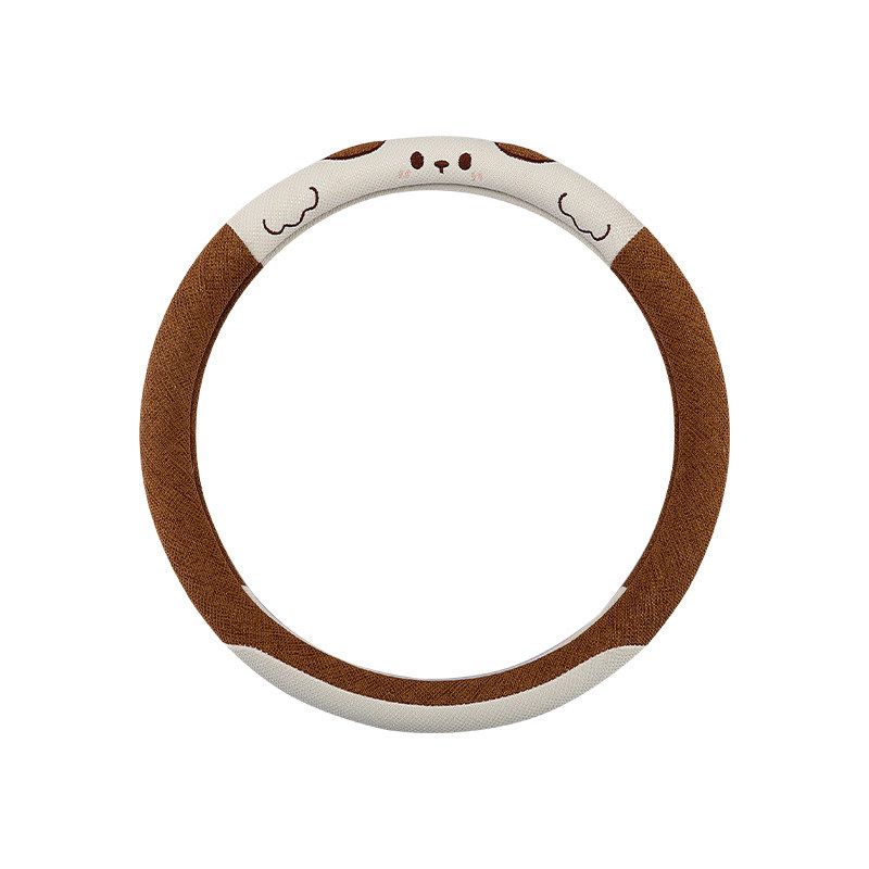 Steering Wheel Cover for the Elderly-Friendly Four-Wheel Electric Vehicle Sheng Hao Id3 Time F8 Dundun K9 Peiqi Plus Little Elf F Sweet Puppy - Cocoa Coffee - Small Round
Steering Wheel Cover for the Elderly-Friendly Four-Wheel Electric Vehicle Sheng Hao Id3 Time F8 Dundun K9 Peiqi Plus Little Elf F Sweet Puppy - Cocoa Coffee - Small Round