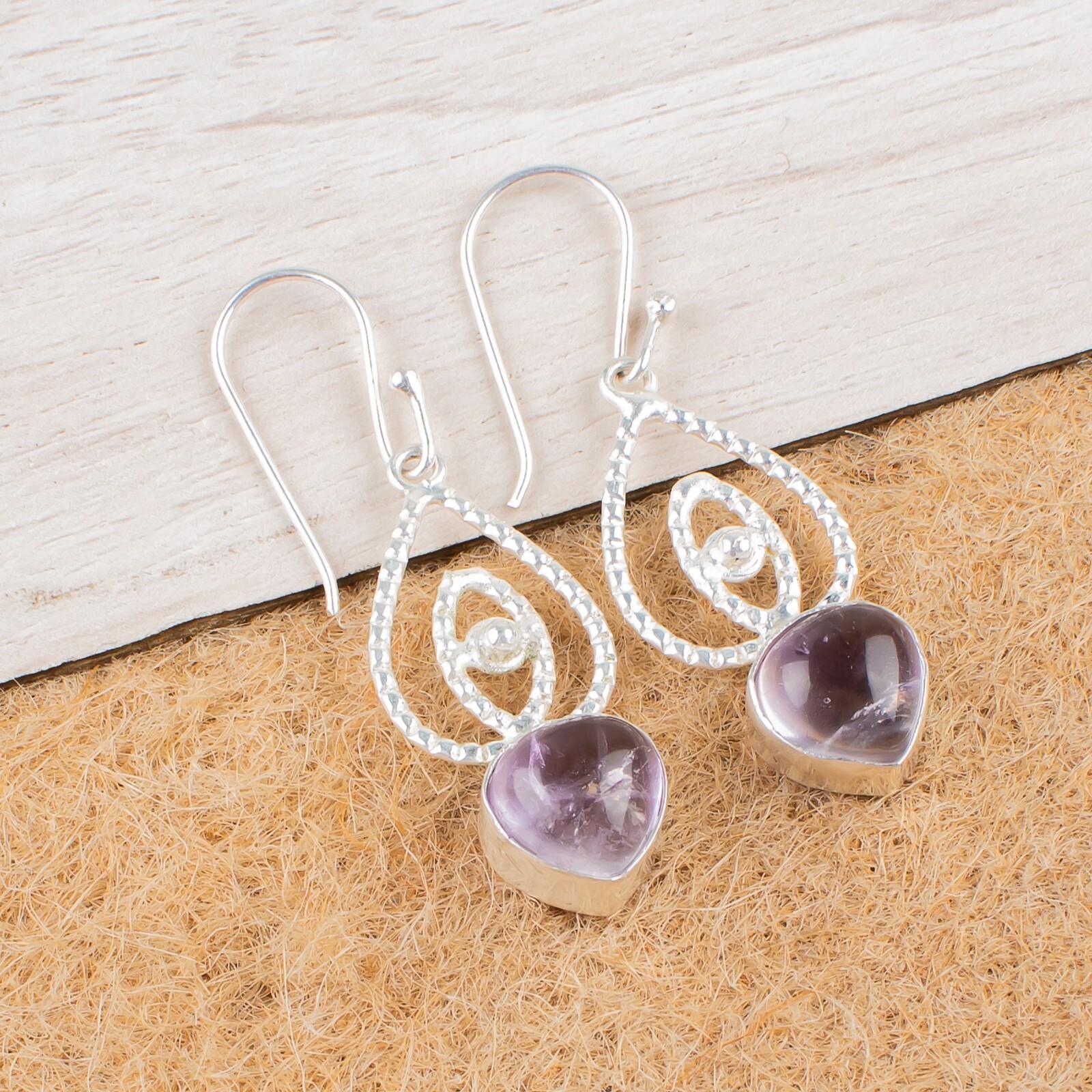 Natural Ametrine Gemstone 925 Sterling Silver Jewelry Drop/Dangle Earrings 2.00 EE-32-20
Natural Ametrine Gemstone 925 Sterling Silver Jewelry Drop/Dangle Earrings 2.00 EE-32-20