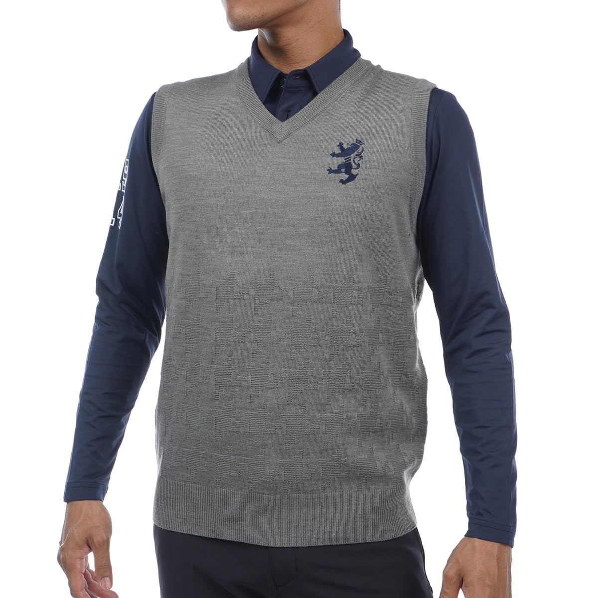 Мужской вязаный жилет Admiral Golf ADMA375 Big Rampant, серый
Мужской вязаный жилет Admiral Golf ADMA375 Big Rampant, серый