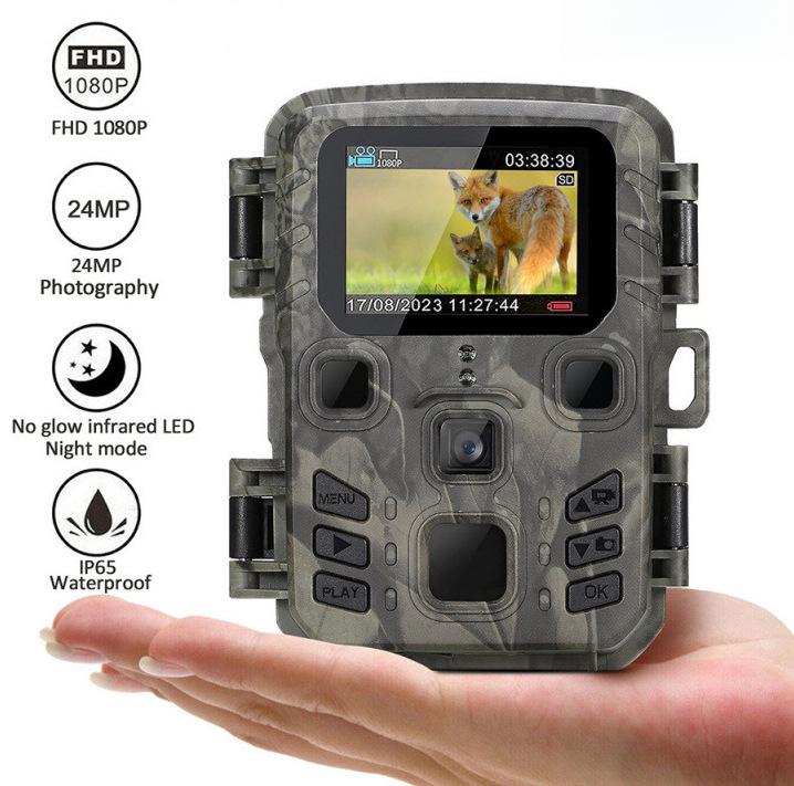 HD Зовнішня Камера для Полювання та Відстеження з Інфрачервоним Підсвічуванням та Захистом від Крадіжок
HD Зовнішня Камера для Полювання та Відстеження з Інфрачервоним Підсвічуванням та Захистом від Крадіжок