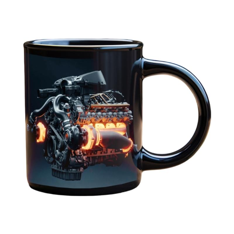 High Quality Ceramic Coffee Cup Feature Unique Engine Design And Ergonomic Handle Technician Themed Mugs
High Quality Ceramic Coffee Cup Feature Unique Engine Design And Ergonomic Handle Technician Themed Mugs