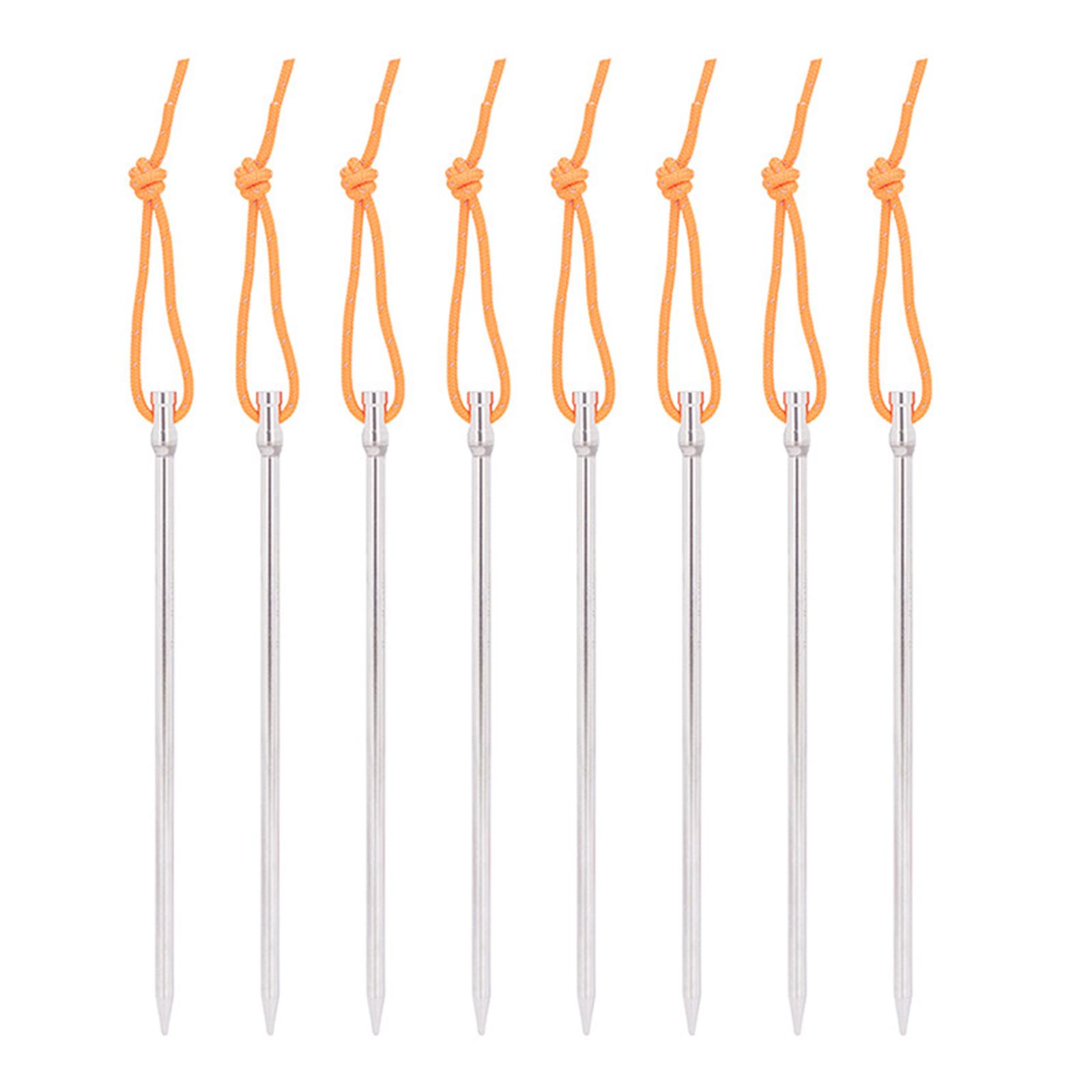 Camping Tent Pile, Titaniums Alloy Canopy Tent Ground Peg Canopy Garden Peg Fixed Spikes, Used to Support Camping Tent 1
Camping Tent Pile, Titaniums Alloy Canopy Tent Ground Peg Canopy Garden Peg Fixed Spikes, Used to Support Camping Tent 1