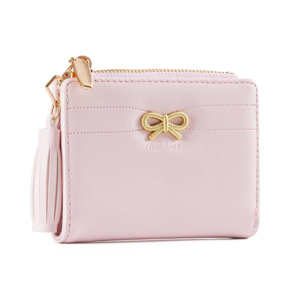 Кошелек для монет из ПУ кожи с бантом, мини-холдер для ID-карт, модные мини-кошельки на молнии, женские розовый
Кошелек для монет из ПУ кожи с бантом, мини-холдер для ID-карт, модные мини-кошельки на молнии, женские розовый