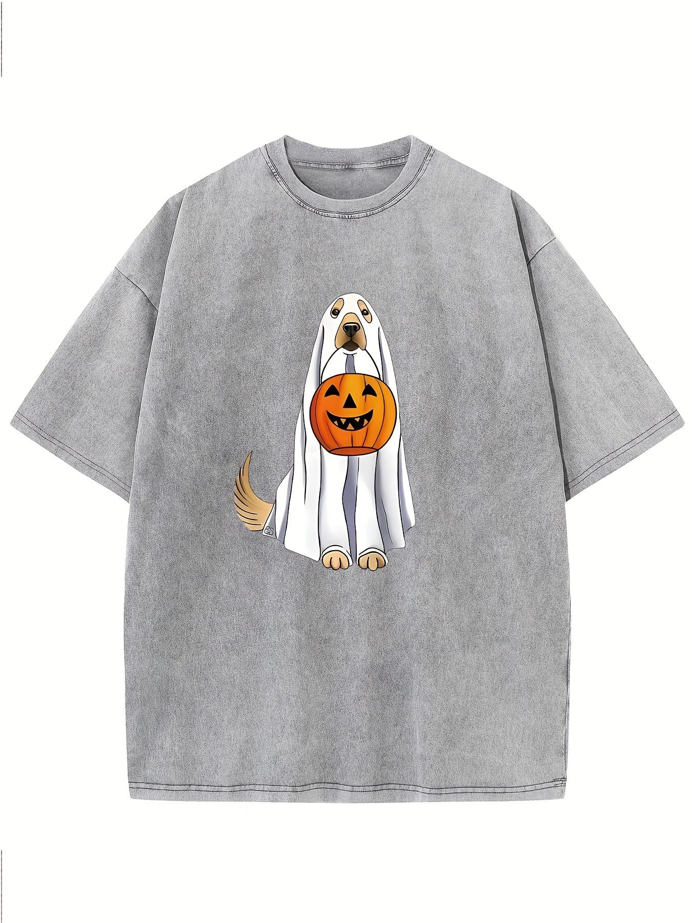 Halloween Themed Retro Washed Highquality Cotton Pattern Mens Washed Tshirt Summer Round Neck Top Short Sleeved Shirt S
Halloween Themed Retro Washed Highquality Cotton Pattern Mens Washed Tshirt Summer Round Neck Top Short Sleeved Shirt S