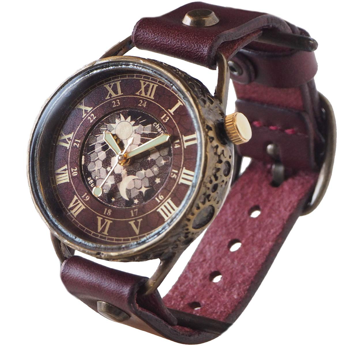 Часы ручной работы KINO Change World SUN MOON Wine Brown Handmade Watch to & (Сделал заказ)
Часы ручной работы KINO Change World SUN MOON Wine Brown Handmade Watch to & (Сделал заказ)