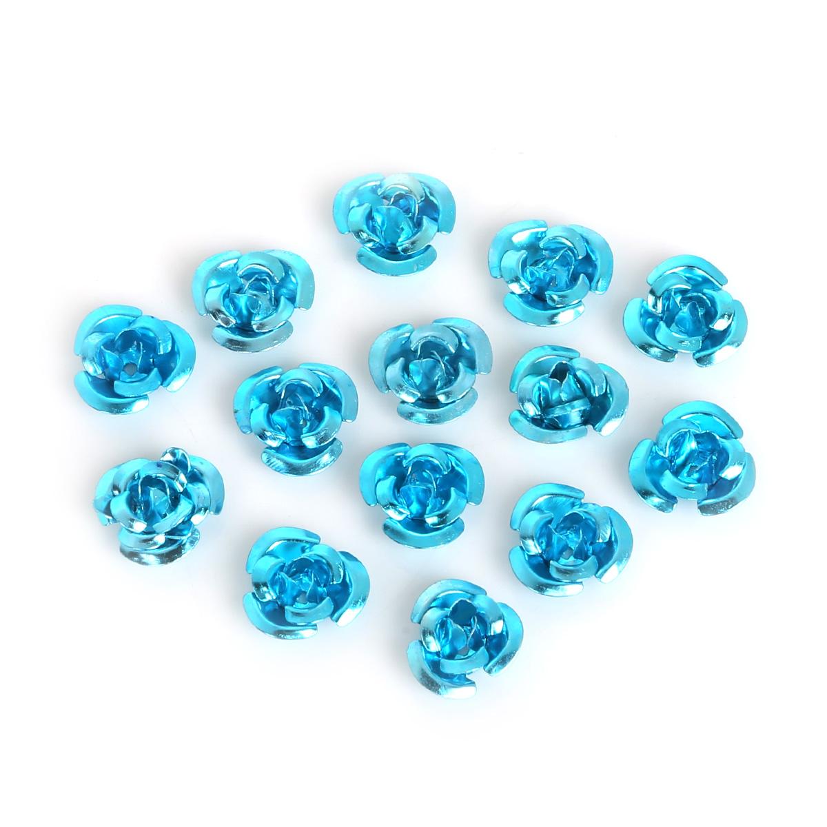 100 шт., алюминиевые украшения в форме роз, производство, свадебная вечеринка, сделай сам, украшения, разноцветные бусины, украшение для дома 12mm бирюзовый
100 шт., алюминиевые украшения в форме роз, производство, свадебная вечеринка, сделай сам, украшения, разноцветные бусины, украшение для дома 12mm бирюзовый