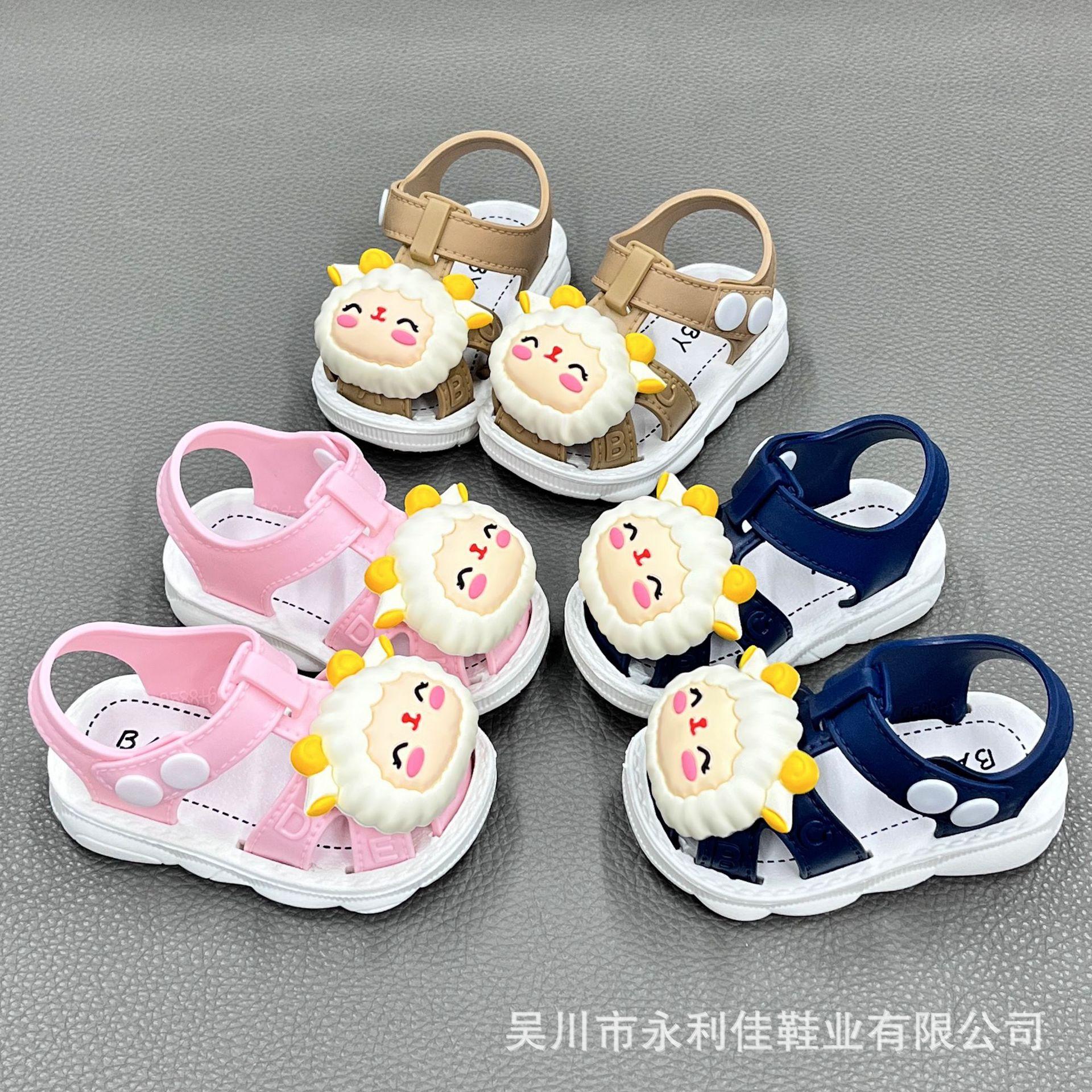 New Summer Children s Sandals Soft Sole Closed-Toe Toddler Boys and Girls Walking Shoes 21-25Code(No free shipp
New Summer Children s Sandals Soft Sole Closed-Toe Toddler Boys and Girls Walking Shoes 21-25Code(No free shipp