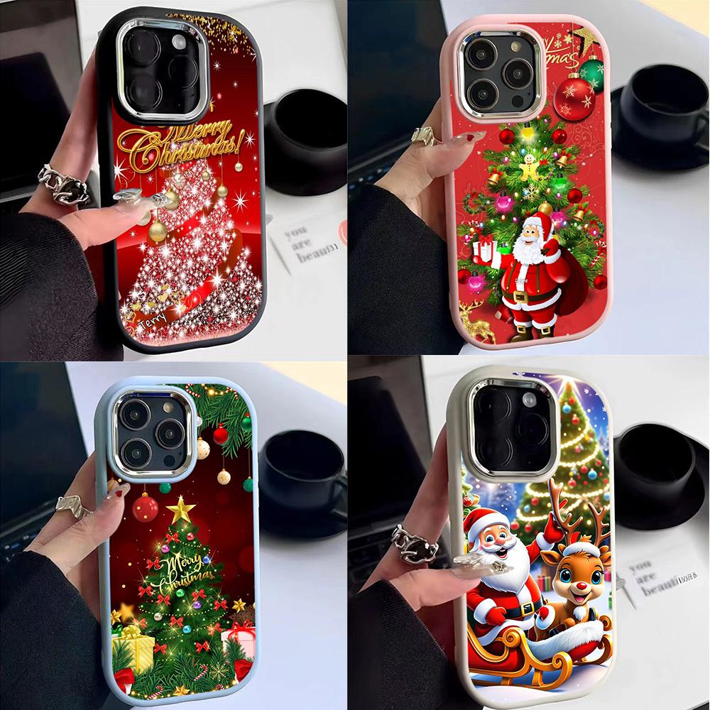 N113 Веселый рождественский дизайн Мягкие чехлы для телефонов iPhone 16 Pro Max Xiaomi 11 Lite 5G Redmi Note 11s 13C Plating Frame Camera Protector Back Cover for iPhone 11
N113 Веселый рождественский дизайн Мягкие чехлы для телефонов iPhone 16 Pro Max Xiaomi 11 Lite 5G Redmi Note 11s 13C Plating Frame Camera Protector Back Cover for iPhone 11