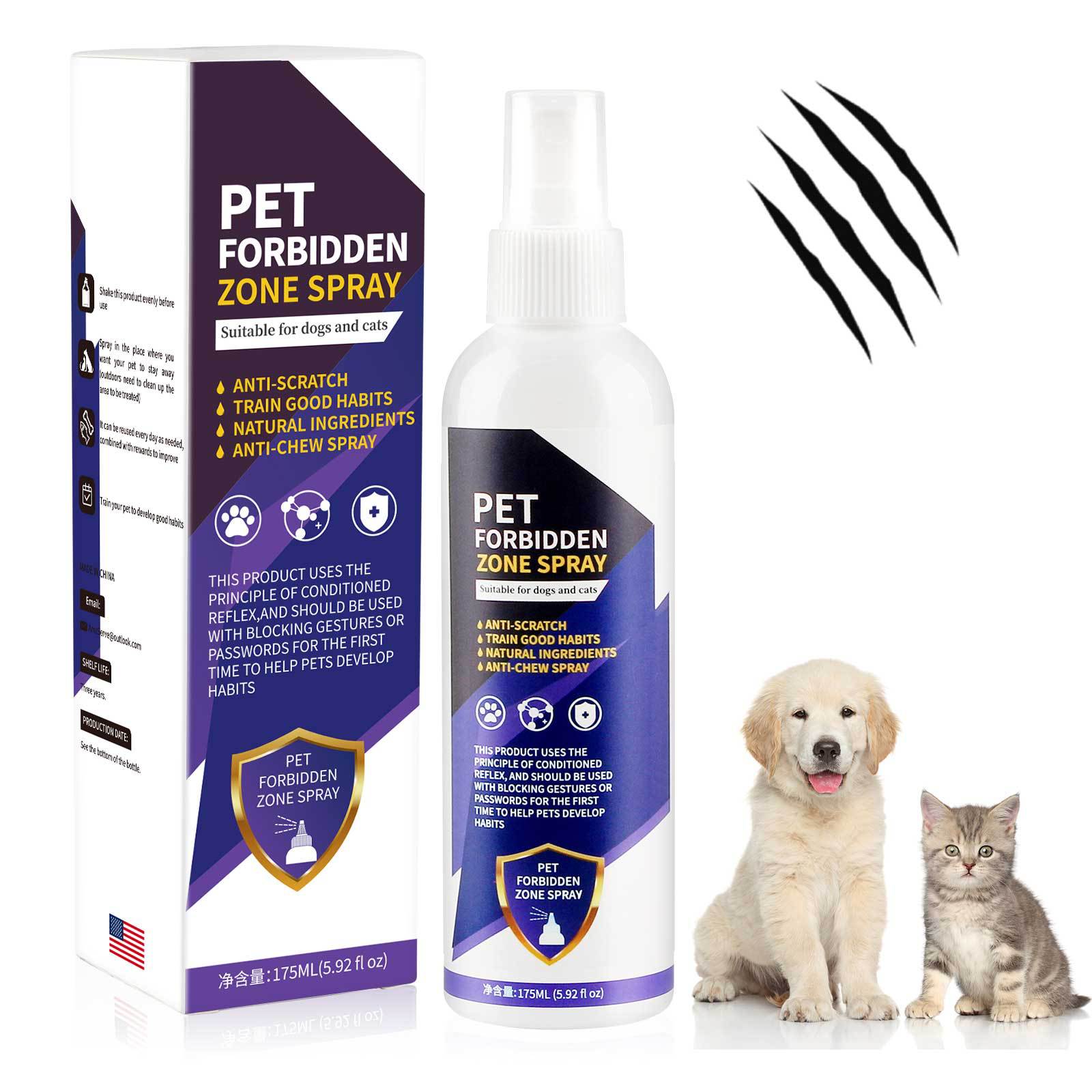 PetSafe No-Chew Дрессировочный спрей для собак и кошек Отпугивающее средство против жевания для безопасности дома и дисциплины домашних животных 175ml
PetSafe No-Chew Дрессировочный спрей для собак и кошек Отпугивающее средство против жевания для безопасности дома и дисциплины домашних животных 175ml