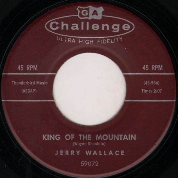 7-дюймовая пластинка JERRY WALLACE - King Of The Mountain 59072 Challenge 1960 США Рок Б/У
7-дюймовая пластинка JERRY WALLACE - King Of The Mountain 59072 Challenge 1960 США Рок Б/У