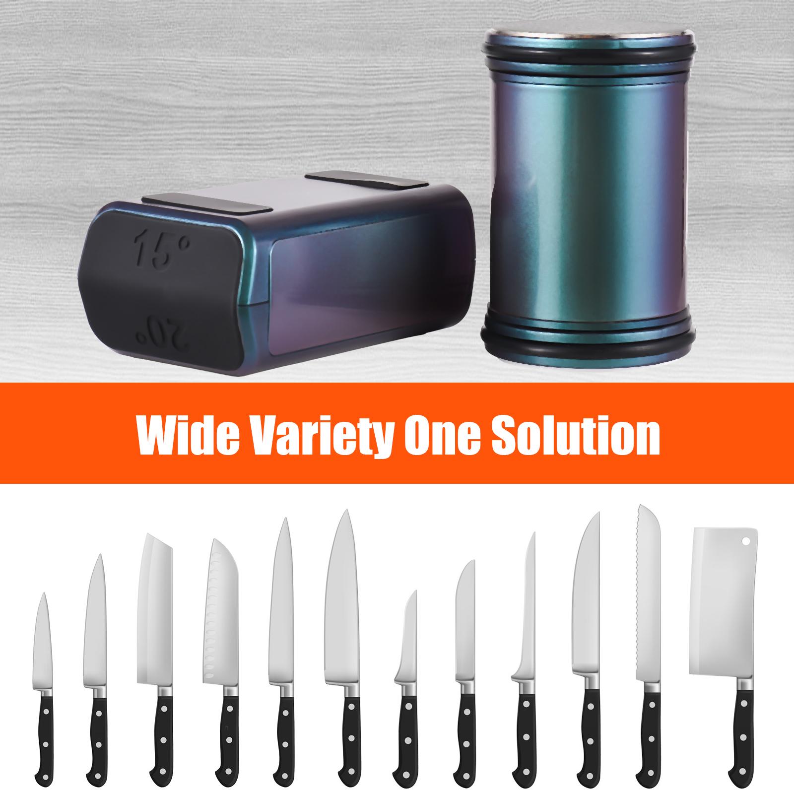 Точилка для ножей Rolling Knife Sharpener Съемная заточка ножей стала проще Система заточки Rolling Knife Sharpening System для карманных ножей / кухонных ножей M синий
Точилка для ножей Rolling Knife Sharpener Съемная заточка ножей стала проще Система заточки Rolling Knife Sharpening System для карманных ножей / кухонных ножей M синий