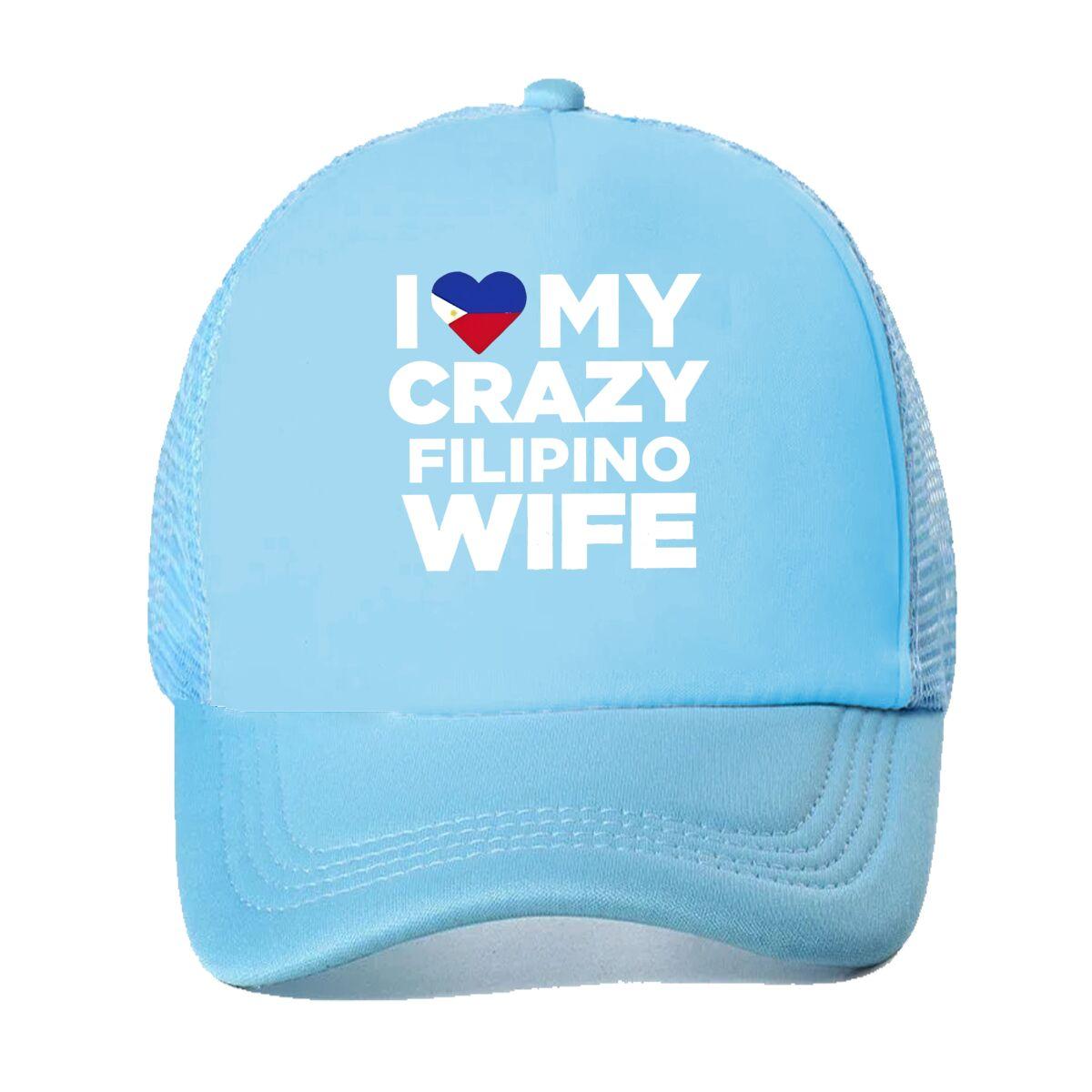 I Love My Crazy Filipino Wife design with a flag Mesh Baseball Cap One Size
I Love My Crazy Filipino Wife design with a flag Mesh Baseball Cap One Size