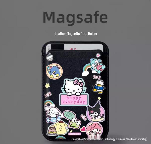Compatible Japanese Hello Kitty MAGsafe Leather Card Holder for Apple Phone Case Single Card Holder
Compatible Japanese Hello Kitty MAGsafe Leather Card Holder for Apple Phone Case Single Card Holder