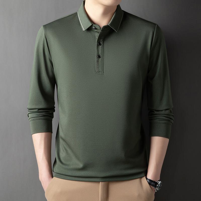 Мужская футболка с длинным рукавом, повседневная деловая футболка с отворотами, однотонная рубашка-поло, толстовка 4XL зелёный
Мужская футболка с длинным рукавом, повседневная деловая футболка с отворотами, однотонная рубашка-поло, толстовка 4XL зелёный
