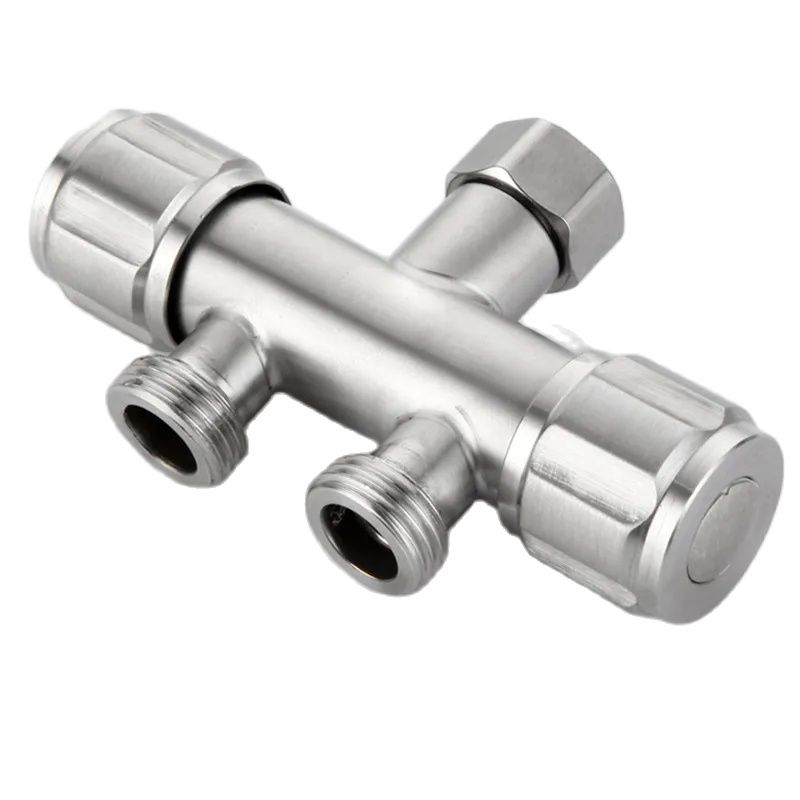 1PC Bibcock 304 Stainless Steel Washing Machine Faucet One-in 2-Out Double Outlet Adapter Tap Thread G1/2
1PC Bibcock 304 Stainless Steel Washing Machine Faucet One-in 2-Out Double Outlet Adapter Tap Thread G1/2