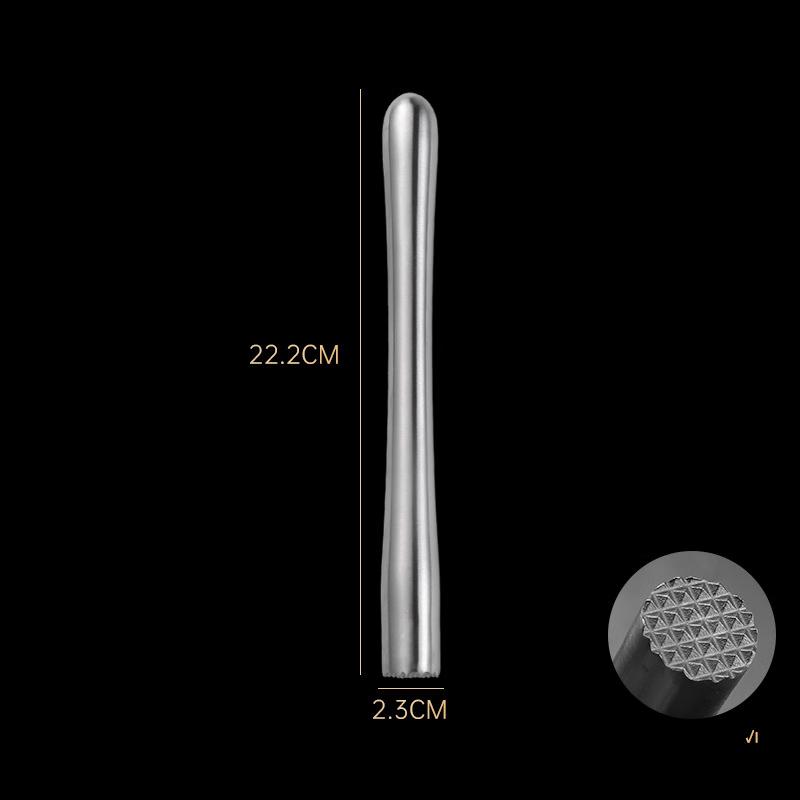 ZISIZ 304 Нержавіюча сталь Мадлер для льоду
ZISIZ 304 Нержавіюча сталь Мадлер для льоду