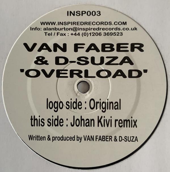 12-дюймовая пластинка VAN FABER & D-SUZA - Overload INSP003 Inspired Record 2004 UK Dance & Electronica Б/У
12-дюймовая пластинка VAN FABER & D-SUZA - Overload INSP003 Inspired Record 2004 UK Dance & Electronica Б/У
