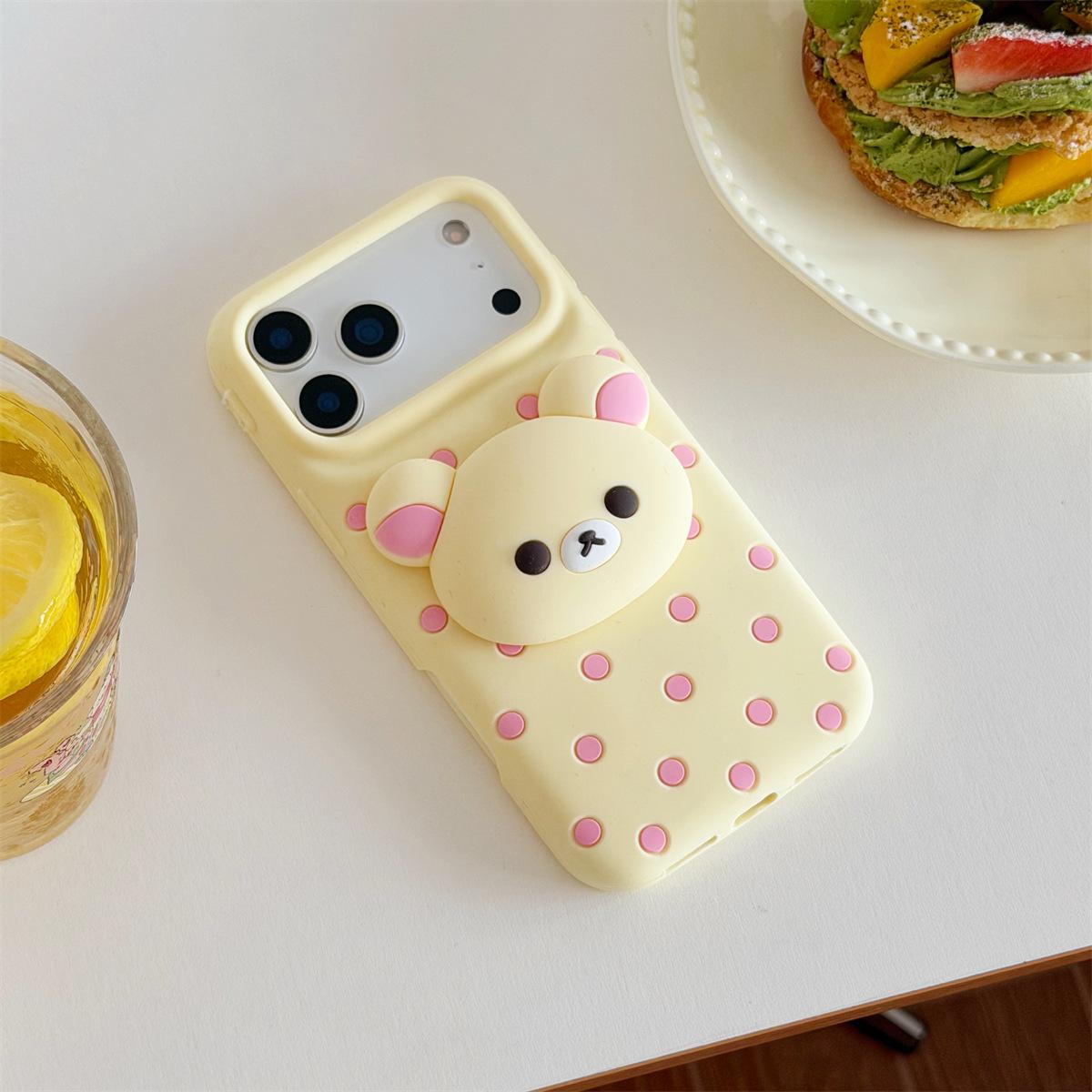 Polka Dot Bear Stand Case for iPhone 14/13/12/17/16/15/ProMax 16
Polka Dot Bear Stand Case for iPhone 14/13/12/17/16/15/ProMax 16