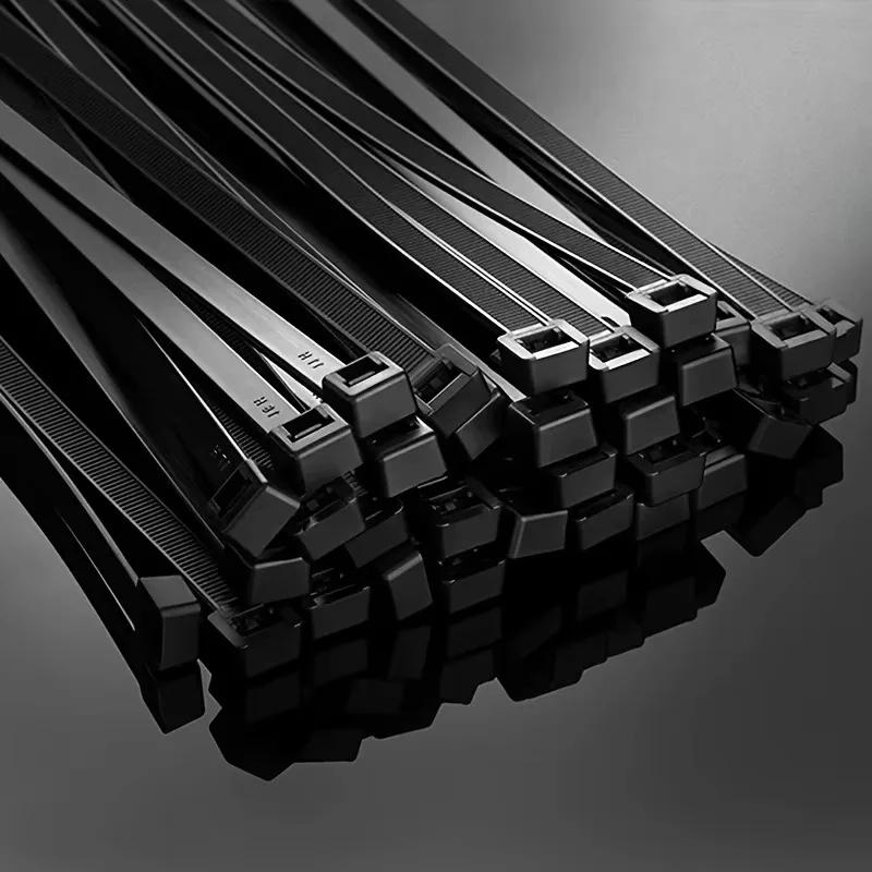 100pcs Black Cable Ties High Tensile Strength Uv Resistant Self Locking for Home Office Cord Management Cable Tie 3X200x2.5mm
100pcs Black Cable Ties High Tensile Strength Uv Resistant Self Locking for Home Office Cord Management Cable Tie 3X200x2.5mm