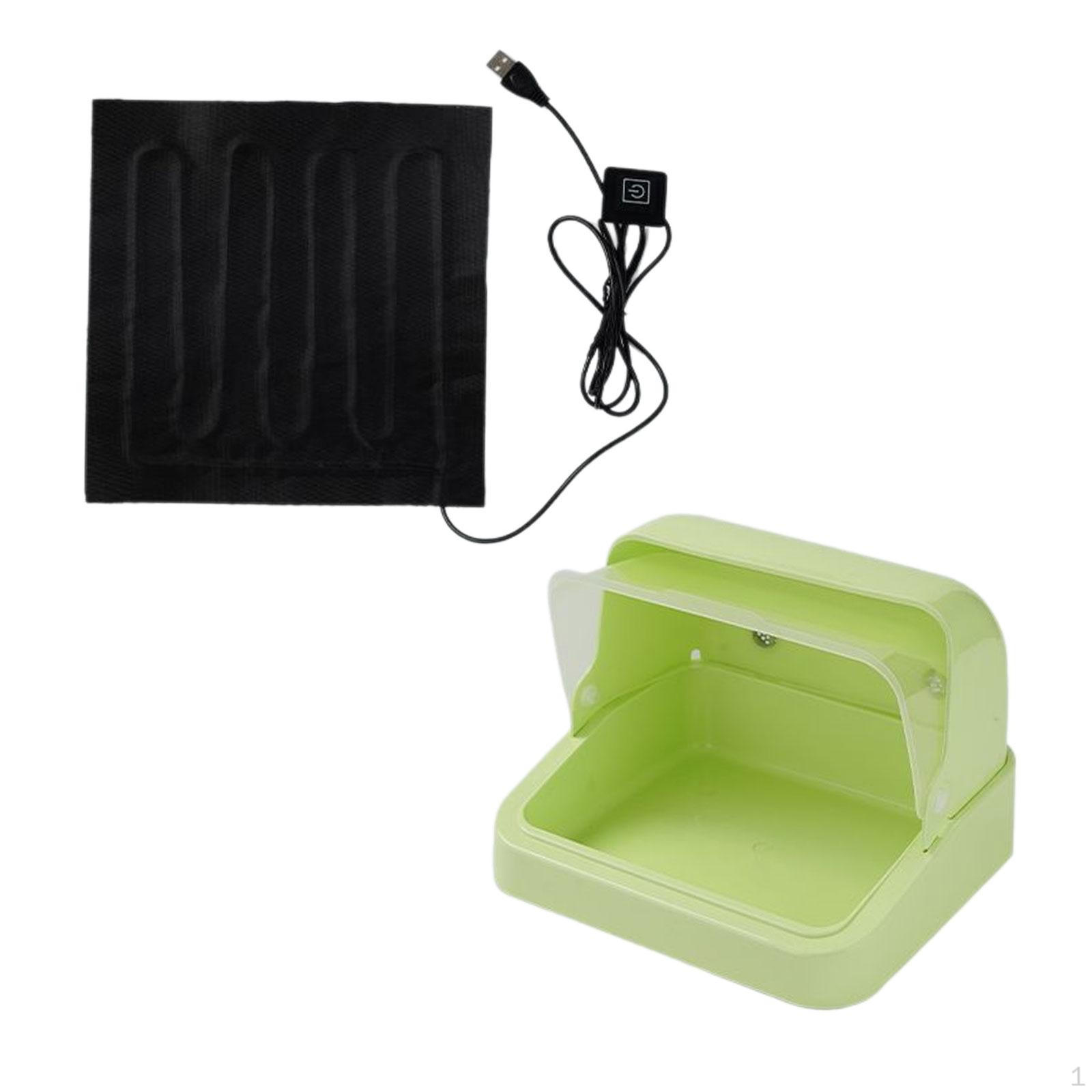 Товари для середовища вирощування курчат, обігрівач, ящик для вирощування птахів для папуг зелений
Товари для середовища вирощування курчат, обігрівач, ящик для вирощування птахів для папуг зелений