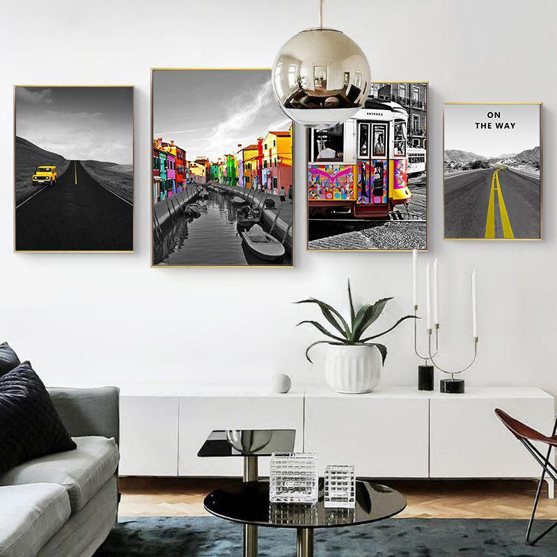 Modern Fashion Prints Black Yellow Landscape Posters On The Wall City View Pictures for Home Design Frameless Nordic Wall Decor No Frame 21*30cm No Frame
Modern Fashion Prints Black Yellow Landscape Posters On The Wall City View Pictures for Home Design Frameless Nordic Wall Decor No Frame 21*30cm No Frame
