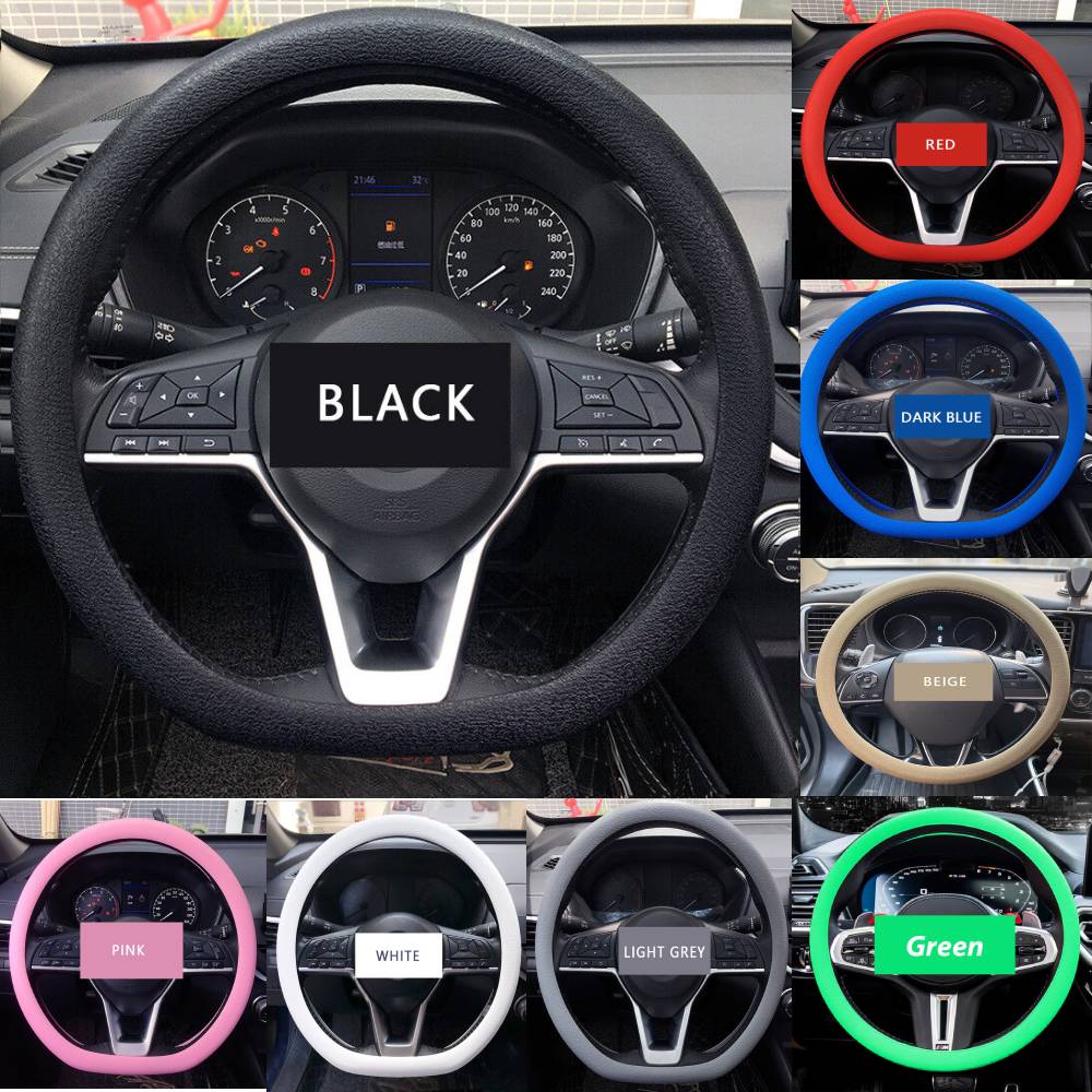 Universal Car Silicone Steering Wheel Cover Anti Slip Soft Grip Cover For 32-40cm / 12.59 -15.75 inch Car Steering Wheel Cover бежевый
Universal Car Silicone Steering Wheel Cover Anti Slip Soft Grip Cover For 32-40cm / 12.59 -15.75 inch Car Steering Wheel Cover бежевый