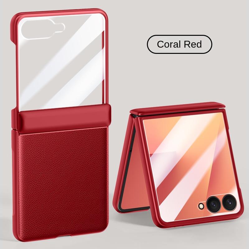 For Samsung Galaxy Z Filp 7 Plain Skin Sensitive Electroplating Hinge HD Tempered Glass Film Anti-Drop and Non-Slip Phone Case For Galaxy Z Flip 7
For Samsung Galaxy Z Filp 7 Plain Skin Sensitive Electroplating Hinge HD Tempered Glass Film Anti-Drop and Non-Slip Phone Case For Galaxy Z Flip 7