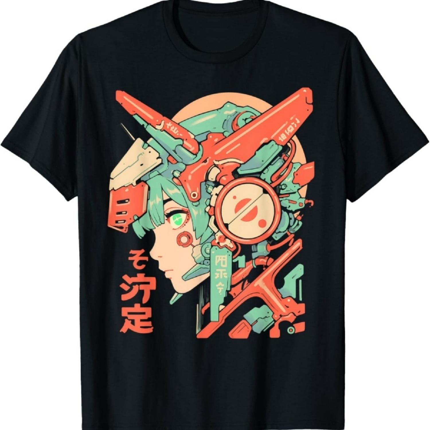 Techwear Harajuku Mecha Girl T-Shirt XXXXXL різнокольоровий
Techwear Harajuku Mecha Girl T-Shirt XXXXXL різнокольоровий