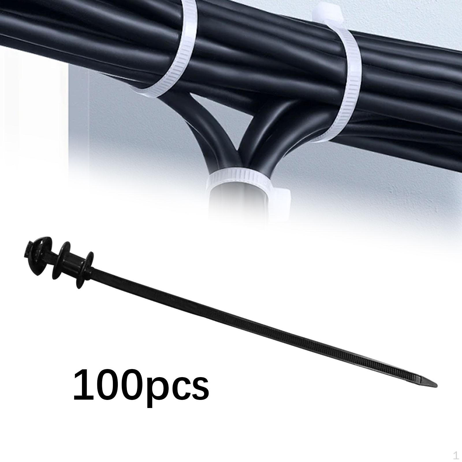 100 Pack Universal Nylon Cable Ties Self-Locking Multifunctional Heavy Duty Fixed Wire Fastening 0.8x28cm with buckle
100 Pack Universal Nylon Cable Ties Self-Locking Multifunctional Heavy Duty Fixed Wire Fastening 0.8x28cm with buckle