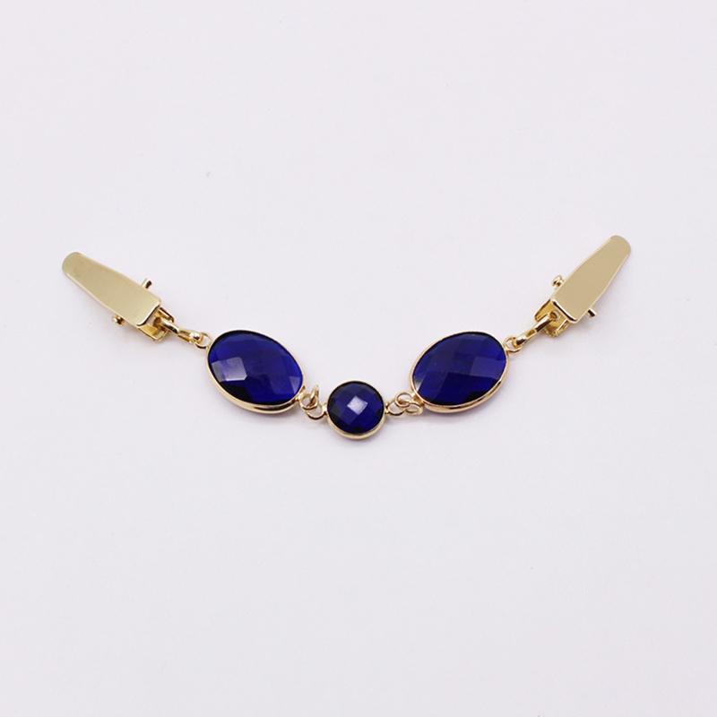 Women Beauty Accessories Necklace Sweater Clip Crystal Clip Jewelry Charm Gifts Wedding Cute темно-синього кольору
Women Beauty Accessories Necklace Sweater Clip Crystal Clip Jewelry Charm Gifts Wedding Cute темно-синього кольору