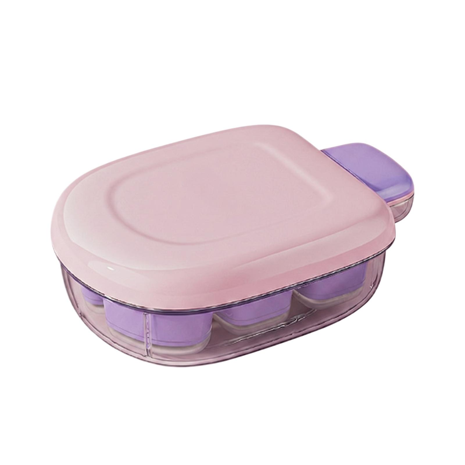Flexible Ice Cube Tray with Lid Press to Release Ice Cubes BPA Free Silicone Mold for Freezer Storage Durable and Leak Proof One Size рожевий
Flexible Ice Cube Tray with Lid Press to Release Ice Cubes BPA Free Silicone Mold for Freezer Storage Durable and Leak Proof One Size рожевий
