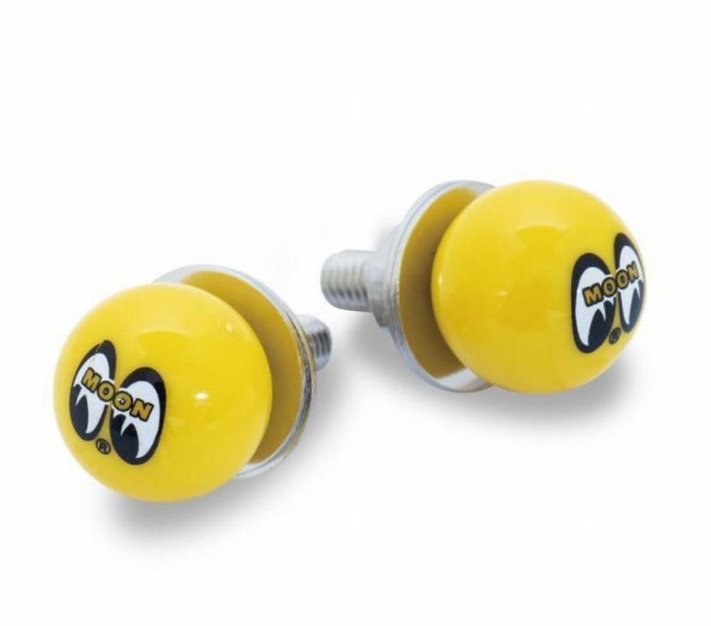 MOONEYES MOONEYES Mooneyes License Bolt (Left and Right SET) LICENSEBOLT Yellow General Purpose AA-113MNYE
MOONEYES MOONEYES Mooneyes License Bolt (Left and Right SET) LICENSEBOLT Yellow General Purpose AA-113MNYE