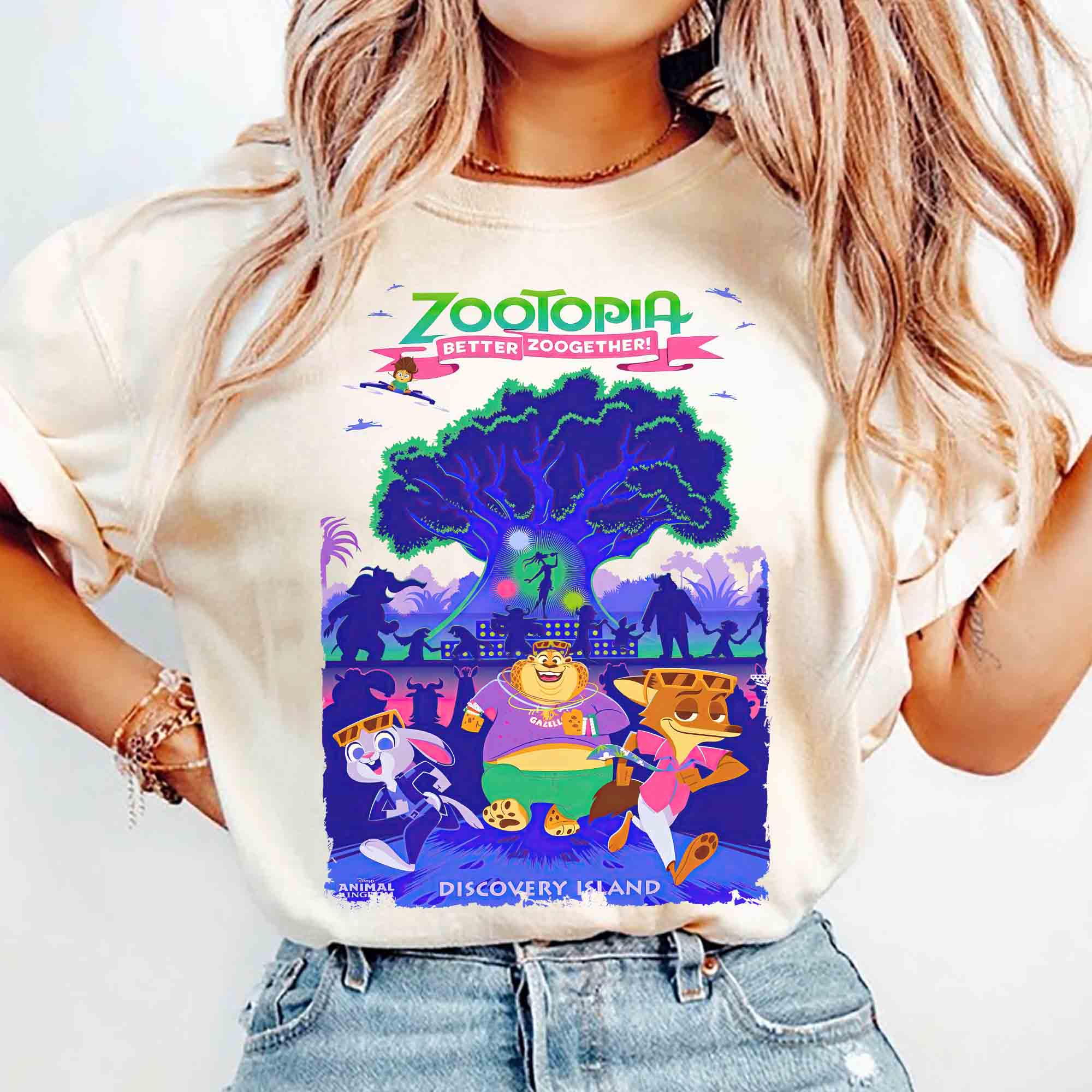 Zootopia 2 Movie Poster Tshirt Suitable for Both Unisex and Women in All Seasons Pure Cotton Tshirt S
Zootopia 2 Movie Poster Tshirt Suitable for Both Unisex and Women in All Seasons Pure Cotton Tshirt S