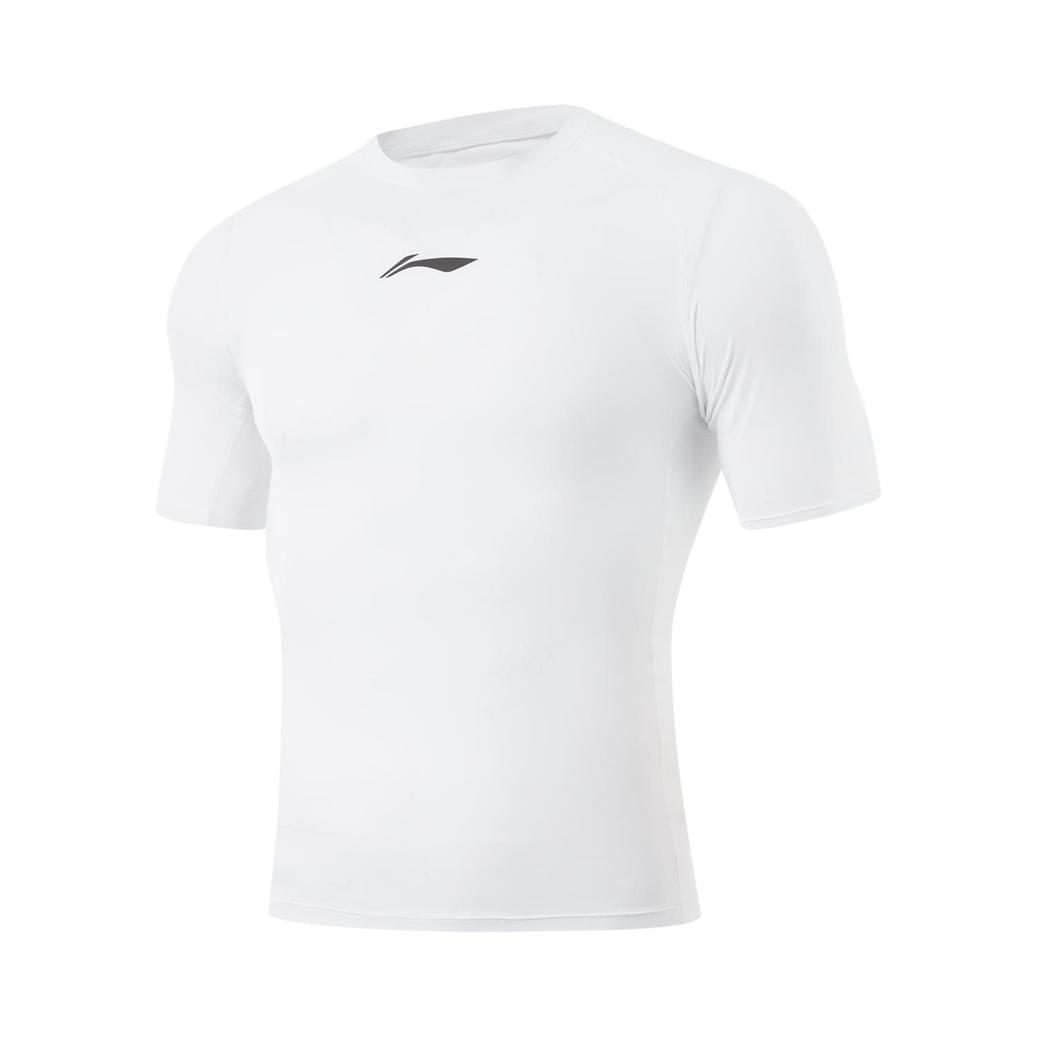 Мужская футболка Li Ning CBA Series с логотипом, круглым вырезом, удобная, дышащая, облегающая, с коротким рукавом, для фитнеса, белая, AUDU113-1 L
Мужская футболка Li Ning CBA Series с логотипом, круглым вырезом, удобная, дышащая, облегающая, с коротким рукавом, для фитнеса, белая, AUDU113-1 L