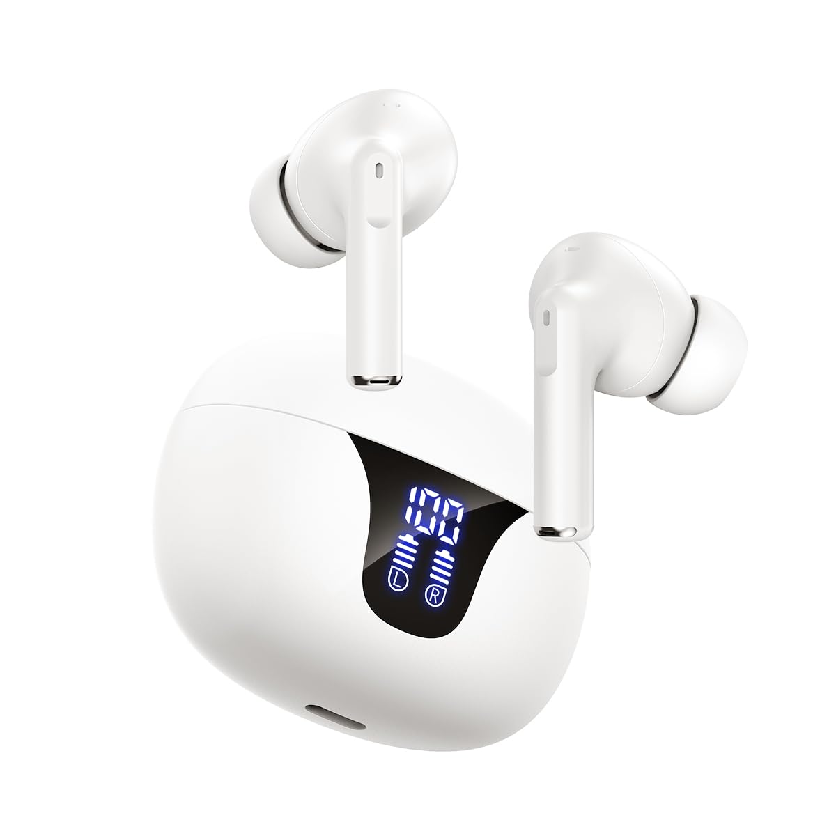 Bluetooth Wireless Earphones Upgraded Bluetooth Bluetooth ENC Noise Automatic Bluetooth Long Continuous IPX7 Fast Suitable for Conferences Earphones, білий
Bluetooth Wireless Earphones Upgraded Bluetooth Bluetooth ENC Noise Automatic Bluetooth Long Continuous IPX7 Fast Suitable for Conferences Earphones, білий