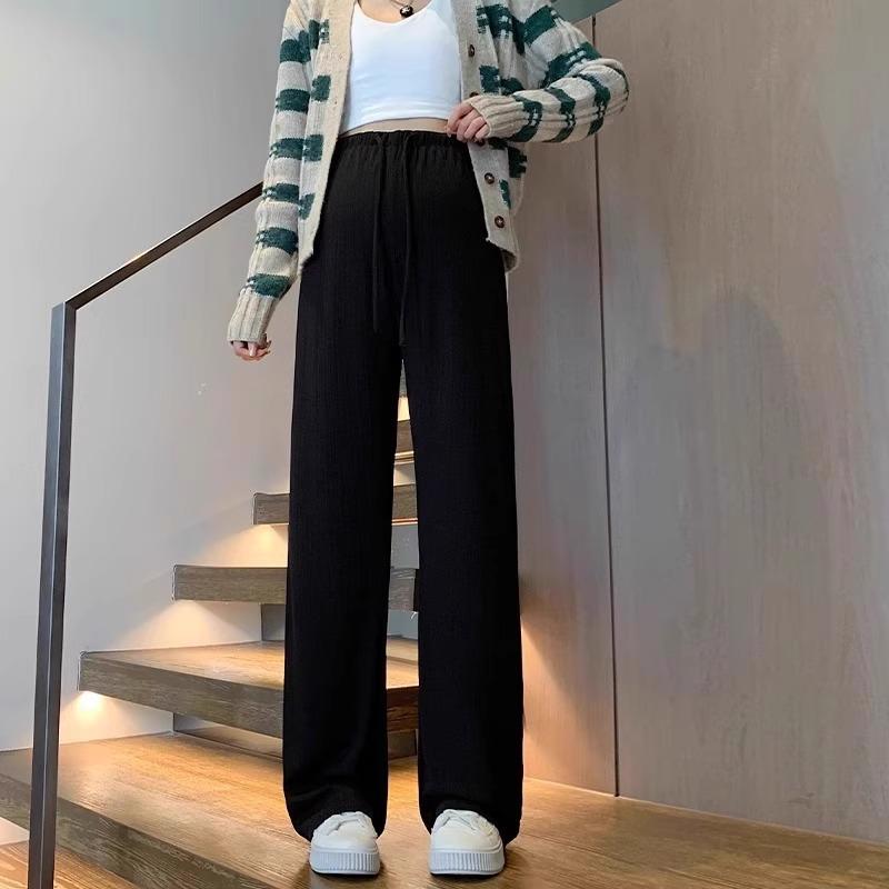 Summer Thin Styles for Wide-leg Pants for Outside Wear Thin Ice Silk Without A Belly-release Belly-release Loose Casual Pants 5XL
Summer Thin Styles for Wide-leg Pants for Outside Wear Thin Ice Silk Without A Belly-release Belly-release Loose Casual Pants 5XL