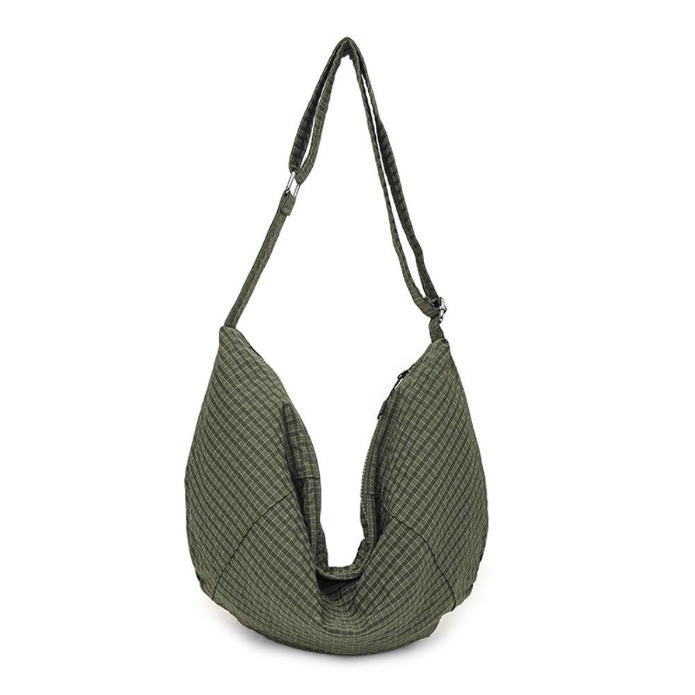 Сумка-пельмень из нейлона в корейском стиле, большая вместимость, хобо, сумка через плечо, сумка на одно плечо, для улицы зелёный
Сумка-пельмень из нейлона в корейском стиле, большая вместимость, хобо, сумка через плечо, сумка на одно плечо, для улицы зелёный