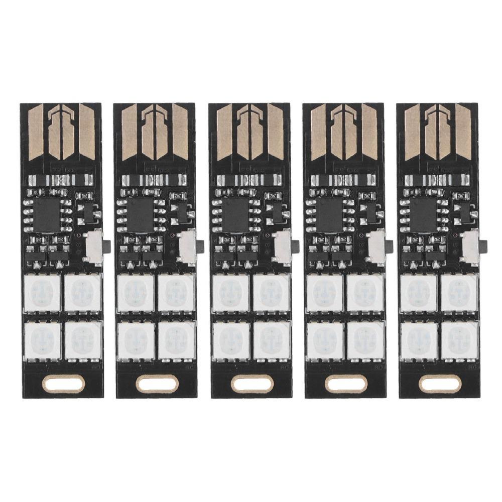 5Pcs 7 Colors Changing Super Mini USB Light DC5V 5050 Lamp Bead Super Thin Mini USB Light with 4 LED USB LED TV Backlight Kit
5Pcs 7 Colors Changing Super Mini USB Light DC5V 5050 Lamp Bead Super Thin Mini USB Light with 4 LED USB LED TV Backlight Kit
