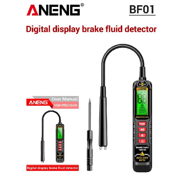 Brake Fluid Tester Universal Oil Quality Check Detector ANENG BF01 Brake Liquid Digital Vehicle Auto Car Brake Oil Tester Tools BF01
Brake Fluid Tester Universal Oil Quality Check Detector ANENG BF01 Brake Liquid Digital Vehicle Auto Car Brake Oil Tester Tools BF01