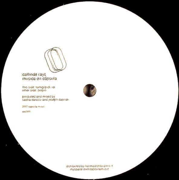 12inch Record CATHODE RAYS - Musica En Capsula CPS000PROMO Cpsula 2007 Italy Dance & Electronica Used
12inch Record CATHODE RAYS - Musica En Capsula CPS000PROMO Cpsula 2007 Italy Dance & Electronica Used