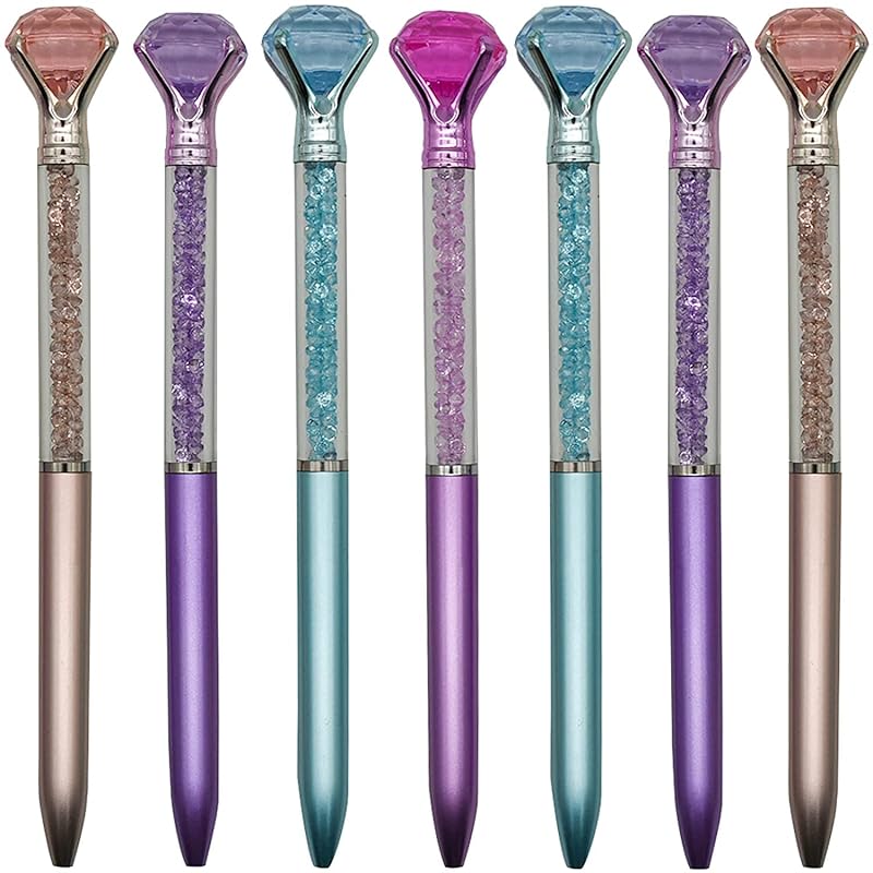 Maydahui Fashionable diamond crystal ballpoint pen 12 pieces set 0.5mm black ink oily Sparkling colorful cute stationery For writing child student
Maydahui Fashionable diamond crystal ballpoint pen 12 pieces set 0.5mm black ink oily Sparkling colorful cute stationery For writing child student