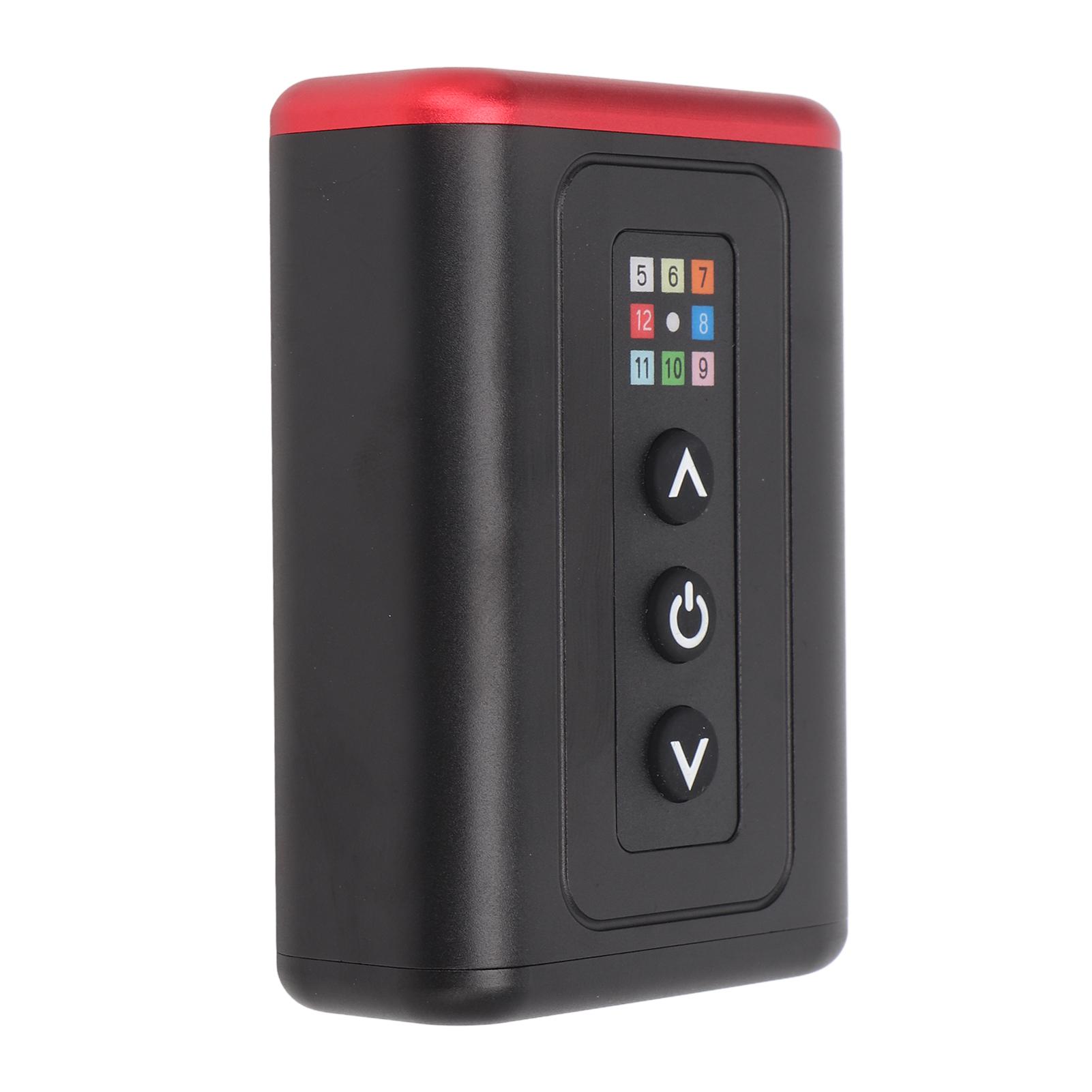 Red Wireless Tattoo Power Supply Rechargeable 4800mah Battery Tattoo Power Supply for Rotary Tattoo Machine
Red Wireless Tattoo Power Supply Rechargeable 4800mah Battery Tattoo Power Supply for Rotary Tattoo Machine
