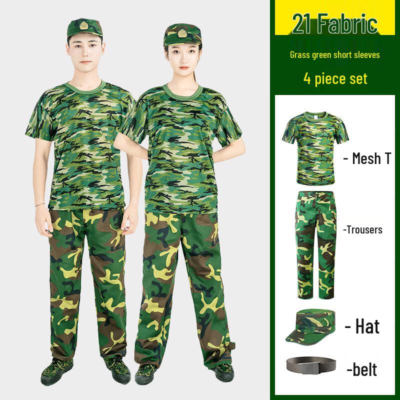 WEZHO Men s Summer Breathable Military Training Uniform Set
WEZHO Men s Summer Breathable Military Training Uniform Set