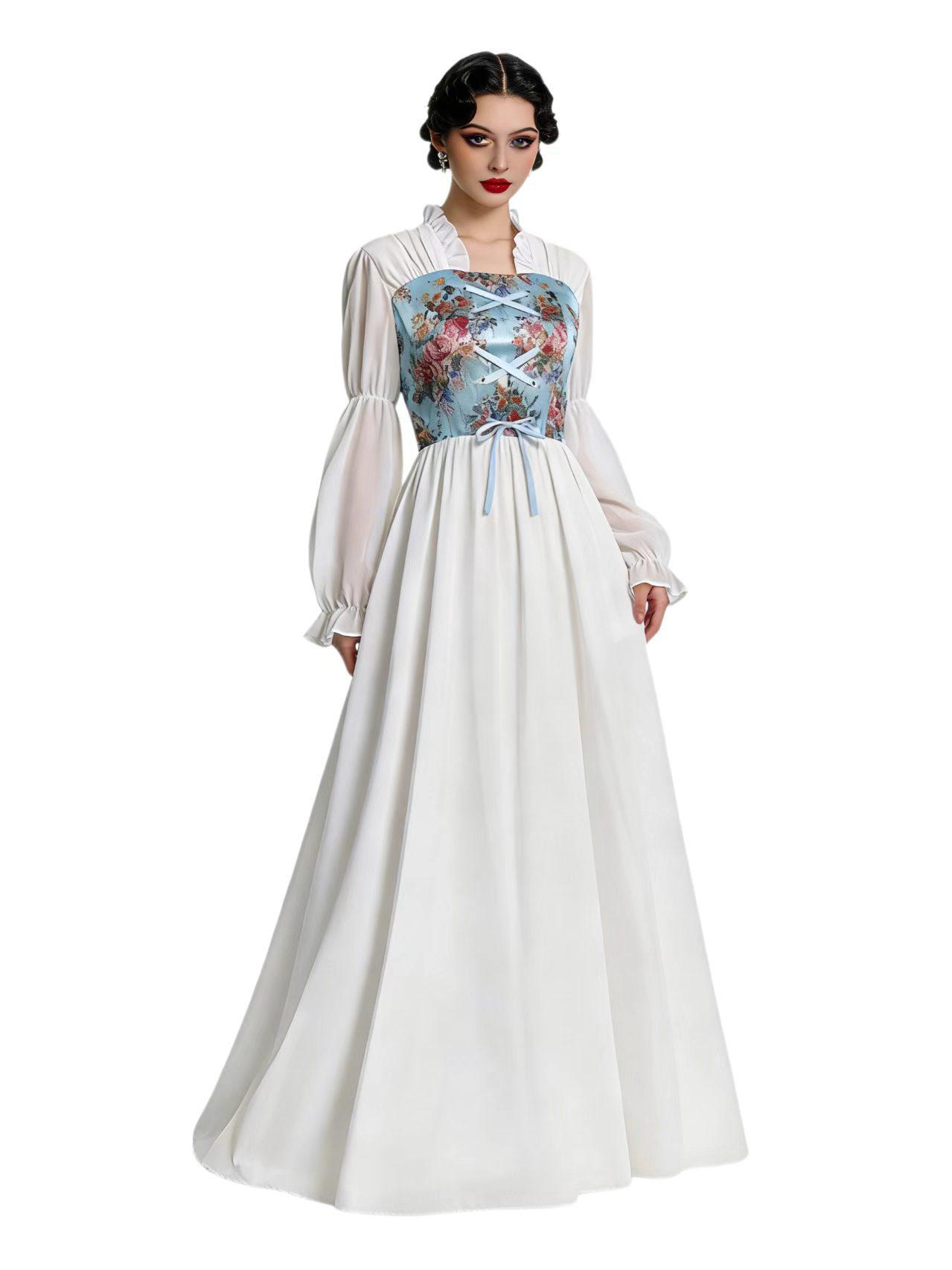 2026 Medieval Style Retro Lace-up Long Dress Medium
2026 Medieval Style Retro Lace-up Long Dress Medium
