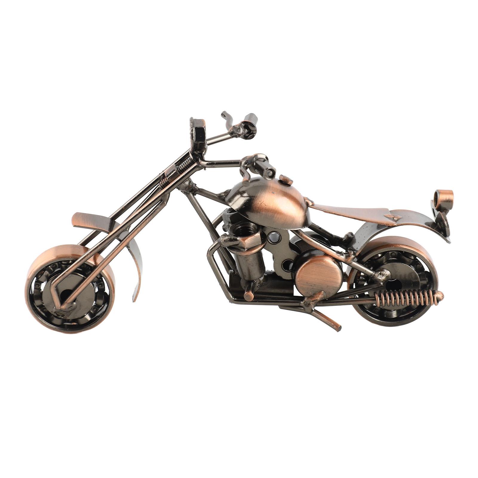 Metal Motorcycle Model Rotatable Wheels Cool Motorcycle Ornament for Home TV Cabinet Office Desk
Metal Motorcycle Model Rotatable Wheels Cool Motorcycle Ornament for Home TV Cabinet Office Desk