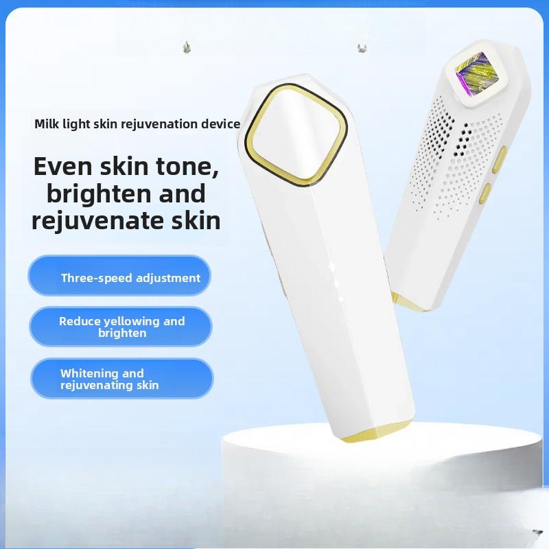 Milk Light Beauty Machine Whole Body Household Black Gold Milk Light Skin Beauty Instrument Facial Rejuvenation Photon Beauty Instrument білий
Milk Light Beauty Machine Whole Body Household Black Gold Milk Light Skin Beauty Instrument Facial Rejuvenation Photon Beauty Instrument білий