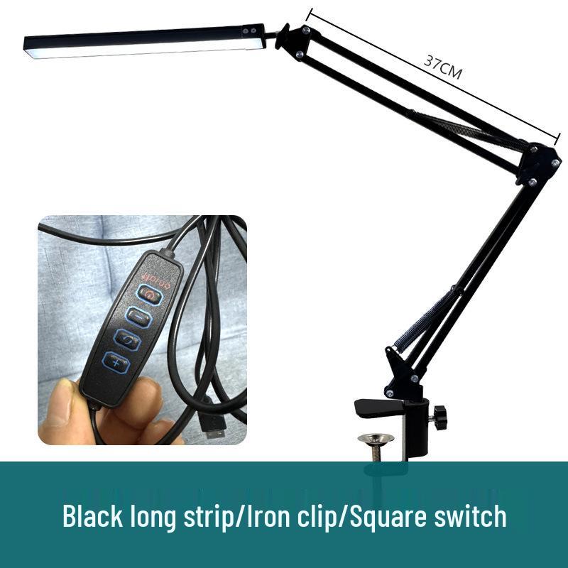 LED Eye-Protection Foldable Reading Lamp with USB, Portable Long Arm Clip Light for Desks Long Arm 37*37CM
LED Eye-Protection Foldable Reading Lamp with USB, Portable Long Arm Clip Light for Desks Long Arm 37*37CM