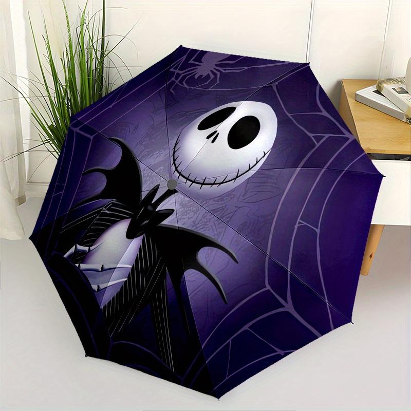 Jack Skellington,Halloween Automatic Opening and Closing Umbrella - 8-rib Folding Design, Lightweight and Portable, Suitable for Daily Busin
Jack Skellington,Halloween Automatic Opening and Closing Umbrella - 8-rib Folding Design, Lightweight and Portable, Suitable for Daily Busin